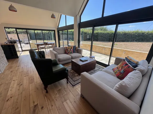 Sitting room and terrace