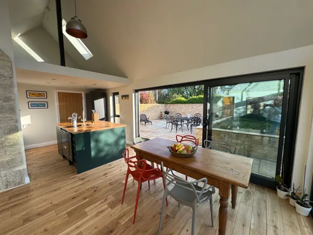 Kitchen and dining space