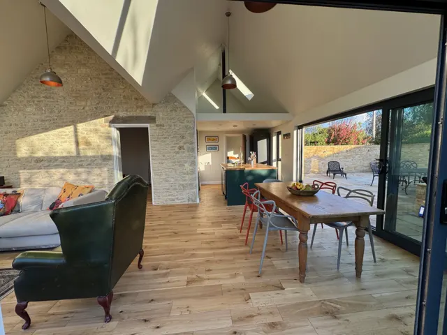 Open-plan living space