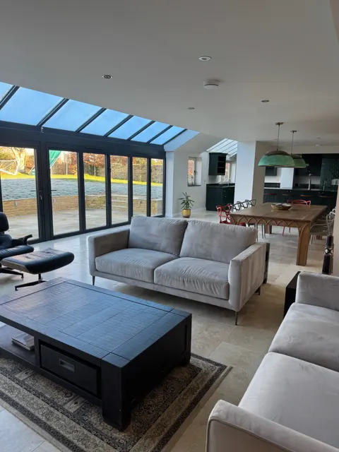 Sitting room and dining space