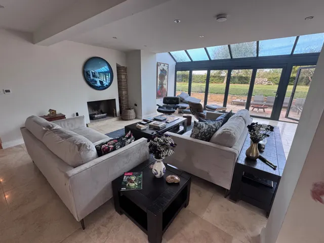 Open-plan living space