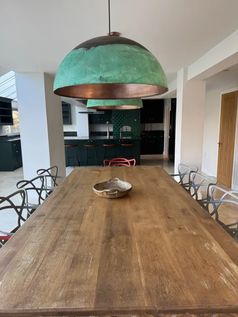 Kitchen and dining table