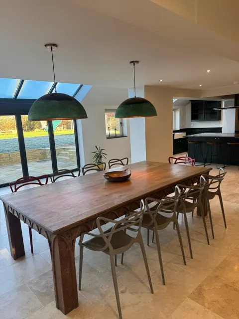 Kitchen and dining space