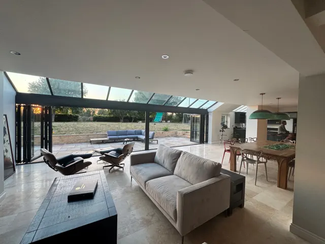 Sitting room and terrace